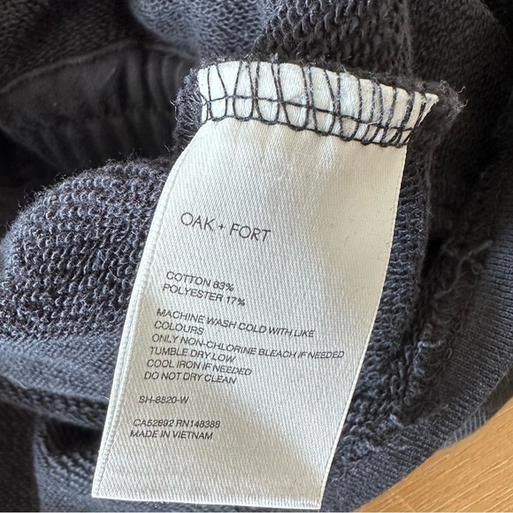 Oak + Fort black shorts size small - Picture 6 of 10
